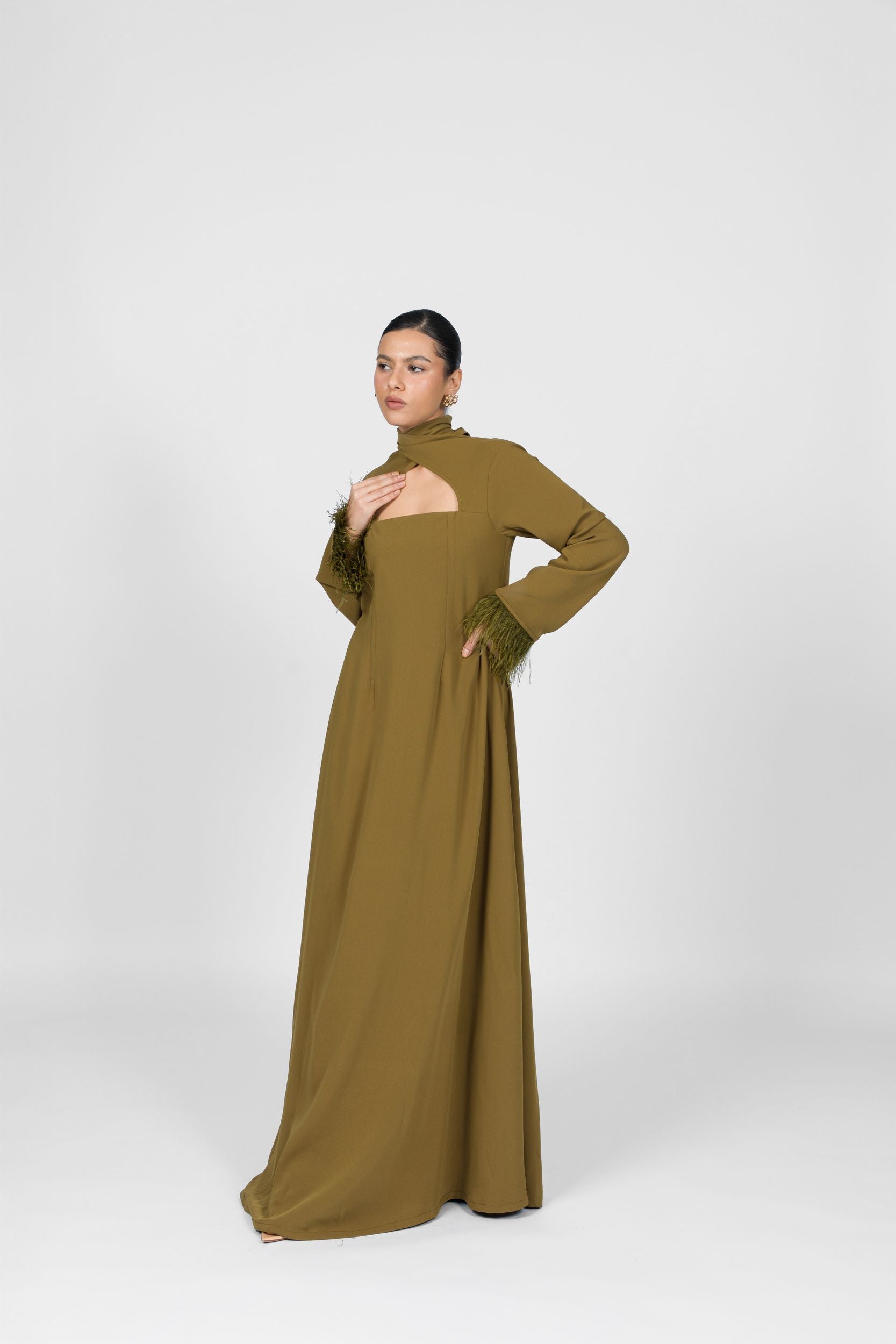 MONROE IN OLIVE GREEN CBS