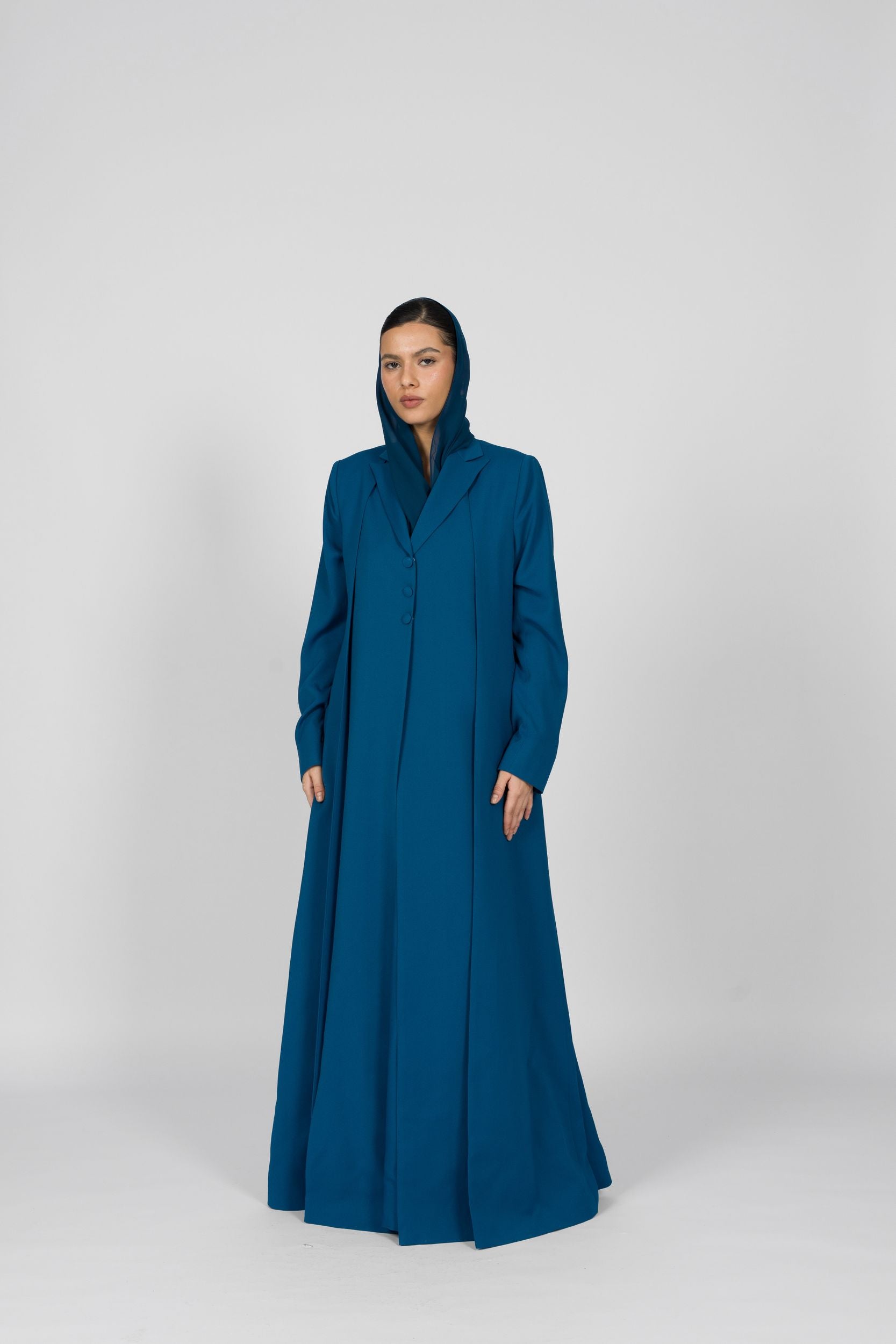CÉLINE OUTWEAR IN TEAL CBS