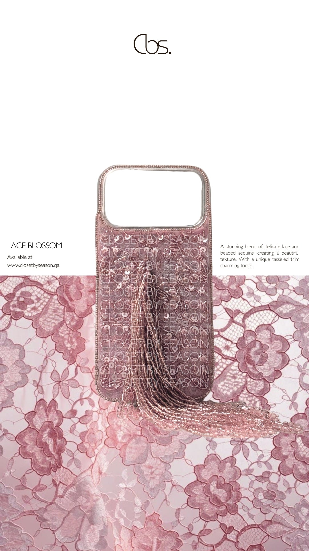 LACE BLOSSOM CASE CBS