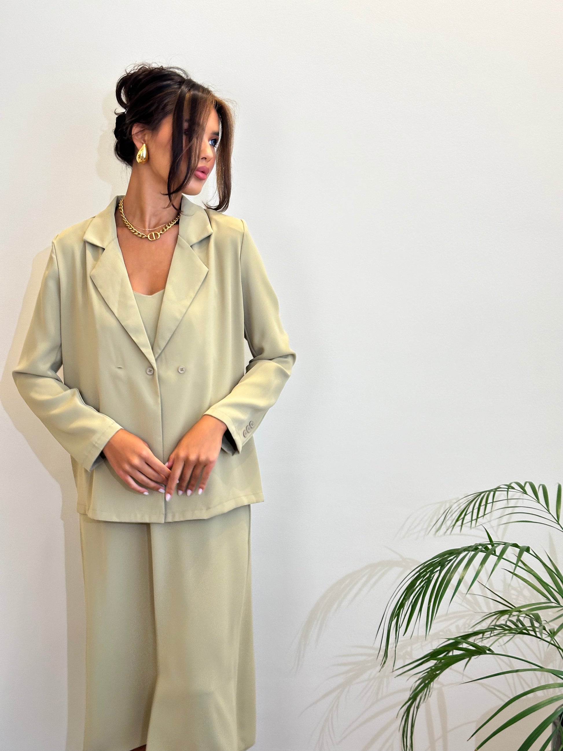BLAZER MIDI DRESS CBS
